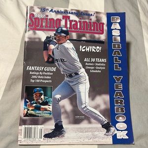 2002 Spring Training Baseball Yearbook